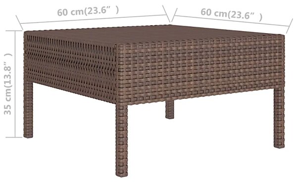 Komplet wypoczynkowy z naturalnego rattanu R7-D27