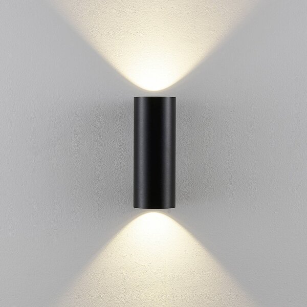 Deko-Light Kinkiet zewnętrzny CAN, możliwość ściemniania, czarny, aluminium