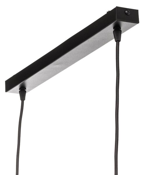 Lampa wisząca Larus TEMAR LIGHTING, możliwość ściemniania, czarny, salon / jadalnia, metal, nowoczesny