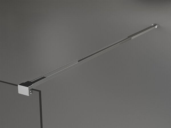 Mexen Kioto ścianka prysznicowa Walk-in 50 x 200 cm, transparent 8 mm, chrom - 800-050-101-01-00