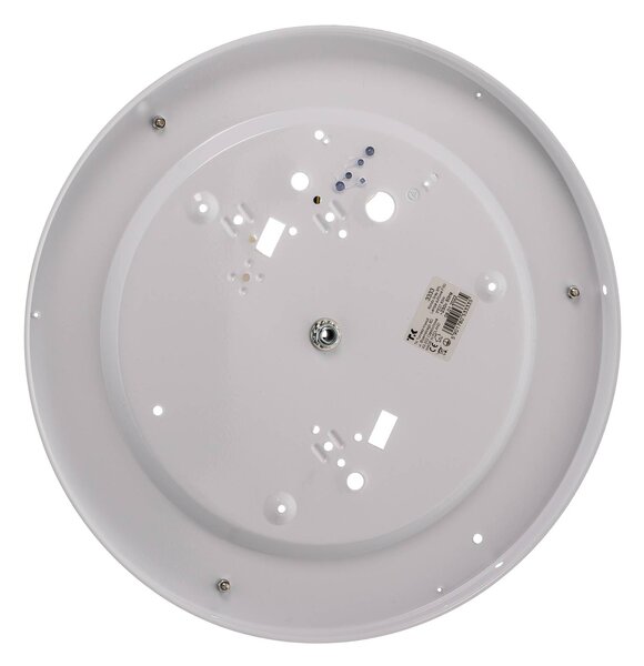 Lampa sufitowa Rondo TK Lighting, możliwość ściemniania, aluminiowy / szary / cynkowy, sypialnia, tkanina / materiał / jedwab, nowoczesny