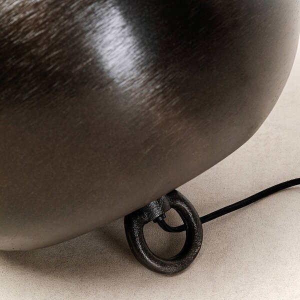 KARE Lampa stojąca designerska Apollon, czarny, salon / jadalnia, metal, design