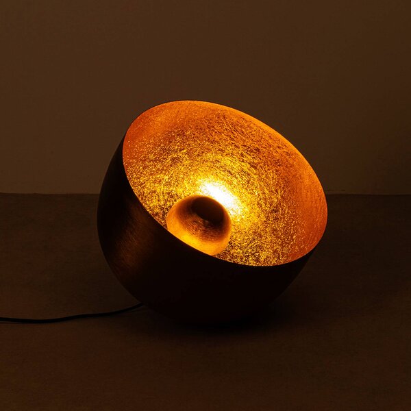 KARE Lampa stojąca designerska Apollon, czarny, salon / jadalnia, metal, design