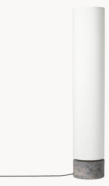 Lampa podłogowa LED z marmurową podstawą z funkcją przyciemniania Unbound, różne rozmiary