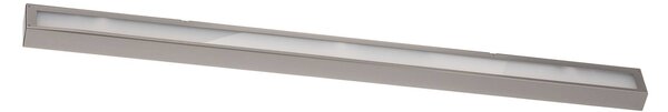Kinkiet LED Mera MCJ, aluminiowy / szary / cynkowy, przedpokój, metal, nowoczesny