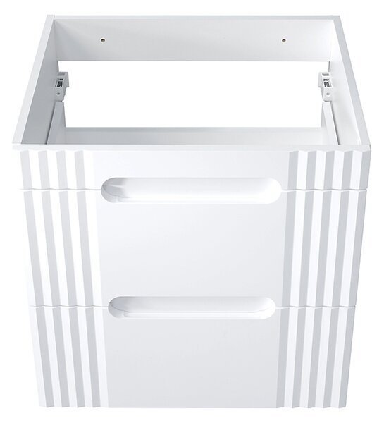 Biała szafka pod umywalkę nablatową 60 cm A3-D44