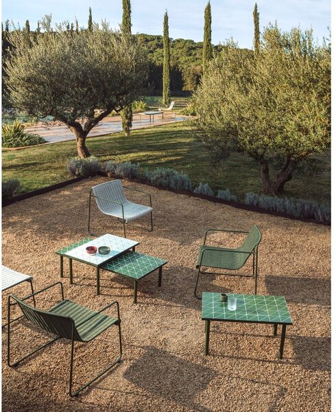Stolik ogrodowy z ceramicznym blatem 51x81 cm Maurina – Kave Home