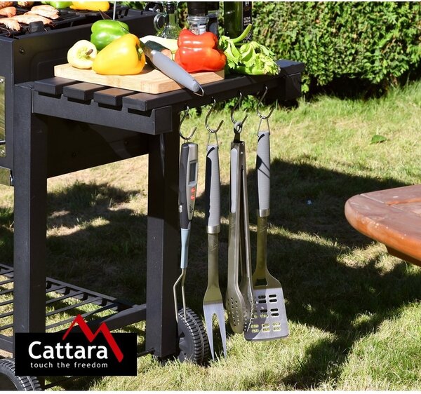 Cattara Szczotka do grilla Shark, 45 cm
