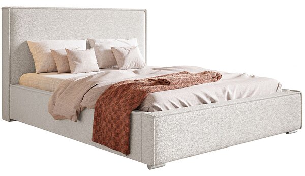 Tapicerowane pojedyncze łóżko 90x200 Eger 2X - 36 kolorów