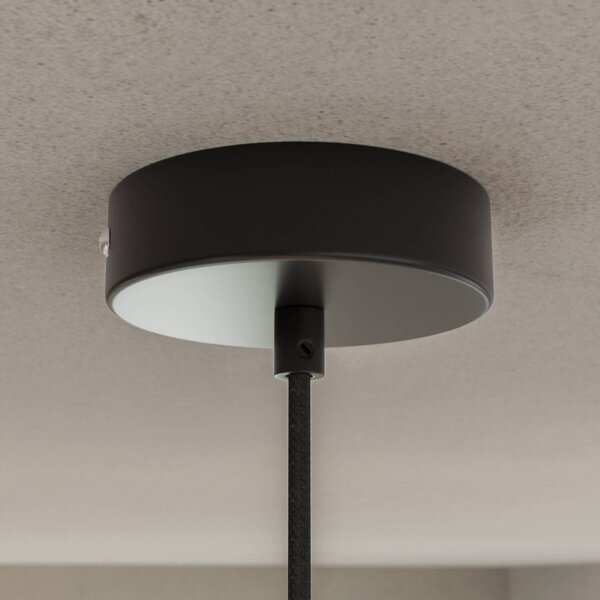 Lampa wisząca Clay Envostar, możliwość ściemniania, jasne drewno, salon / jadalnia, drewno, skandynawski