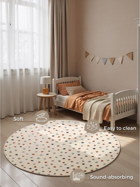 Dywan dziecięcy ø160 cm Konfetti – Hanse Home