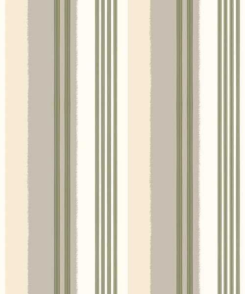 Tapety Stonowane zielono-kremowe paski, Tapety Geometryczne, Tapety w paski, a01248v2 : Uwalls.pl