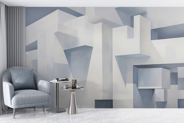 Fototapety Abstrakcja geometryczna, Fototapety 3D, Fototapety 3d geometryczna, w05823 : Uwalls.pl