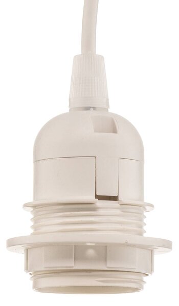 Lampa wisząca Pastell Trio Duolla, możliwość ściemniania, fioletowy / różowy / bladoróżowy, salon / jadalnia, tkanina / materiał / jedwab, nowoczesny