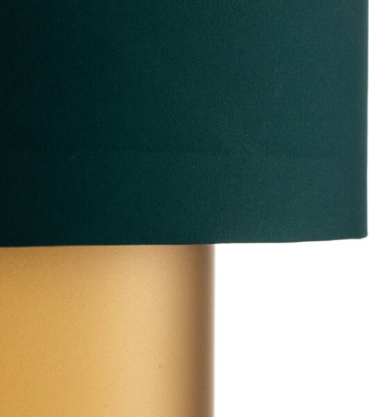 Lampa wisząca Dorina Maco Design, możliwość ściemniania, zielony, salon / jadalnia, tworzywo sztuczne, nowoczesny