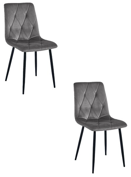 Krzesło Szary Designerski Modny Do Łazienki