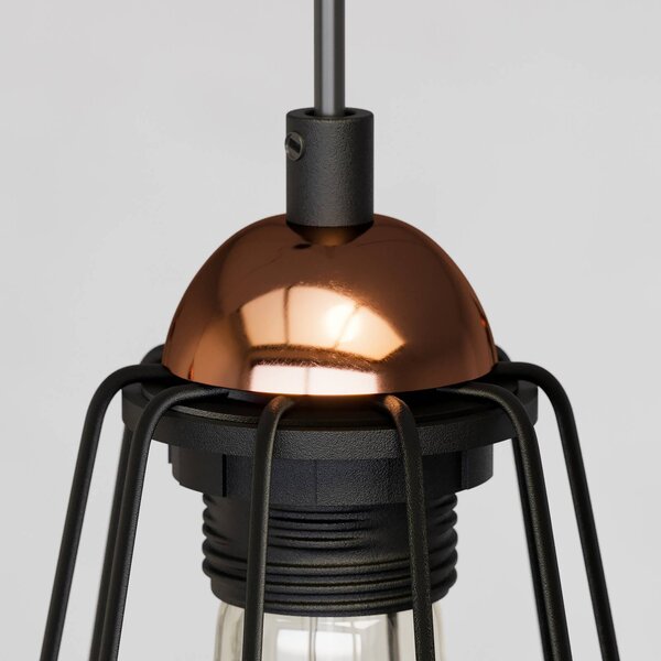 Lampa wisząca Galaxy TK Lighting, możliwość ściemniania, czarny, salon / jadalnia, metal, nowoczesny