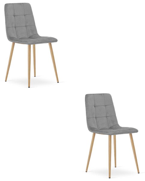 Krzesło Szary Modny Stylowy Modny Design