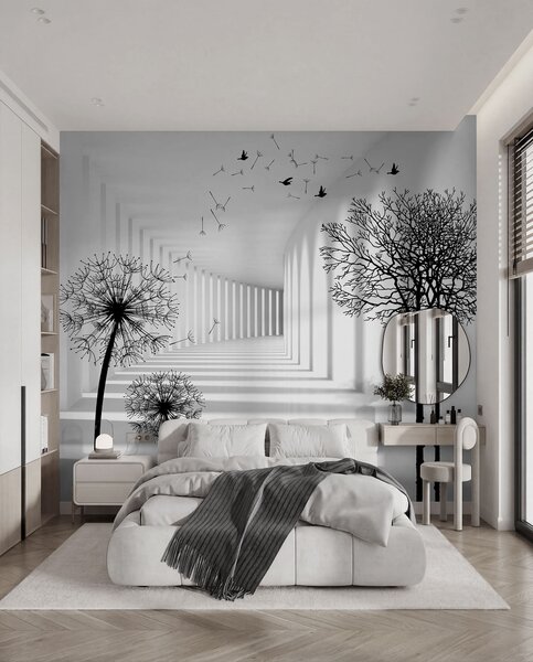 Fototapety Głębia i światło, Fototapety Czarno-białe, u37803d1 : Uwalls.pl