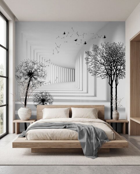 Fototapety Głębia i światło, Fototapety Czarno-białe, u37803d1 : Uwalls.pl
