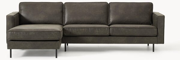 Sofa narożna ze skóry Hunter (3-osobowa)