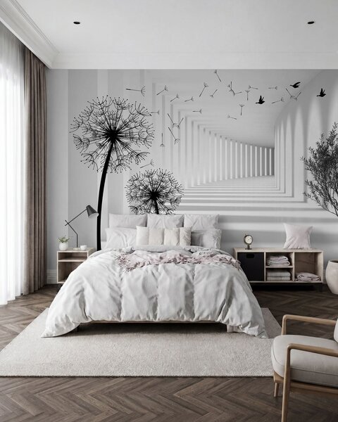 Fototapety Głębia i światło, Fototapety Czarno-białe, u37803d2 : Uwalls.pl