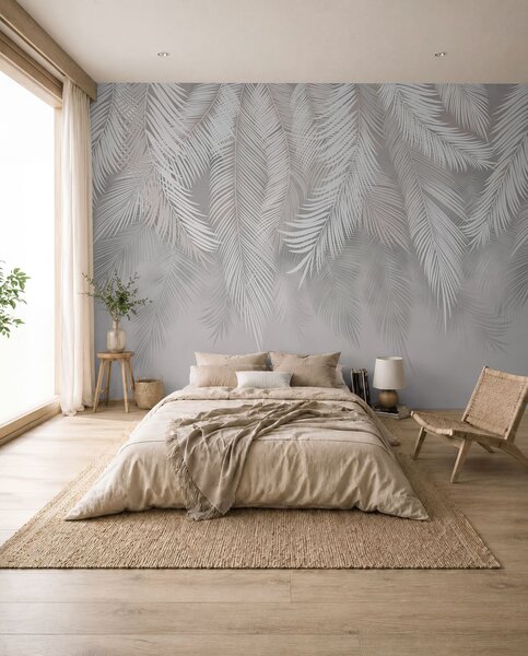 Fototapety Zwisające liście palmowe, Fototapety Las, Fototapety Las tropikalny, u48556d2 : Uwalls.pl