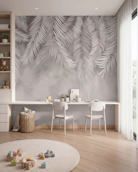 Fototapety Delikatne opadające liście, Fototapety Las, Fototapety Las tropikalny, u48556v5d1 : Uwalls.pl