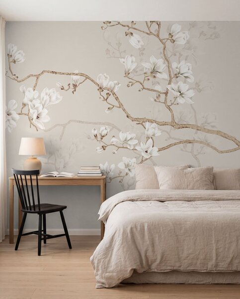 Fototapety Drzewo magnolii w ogrodzie, Fototapety Las, Fototapety Drzewa, u25842d1 : Uwalls.pl