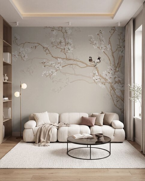 Fototapety Drzewo magnolii w ogrodzie, Fototapety Las, Fototapety Drzewa, u25842d1 : Uwalls.pl