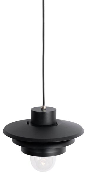 Designerska wisząca lampa zewnętrzna czarna IP44 - Morty