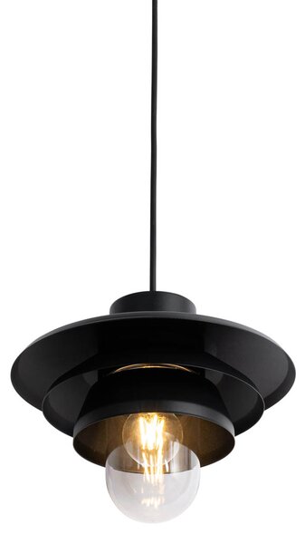 Designerska wisząca lampa zewnętrzna czarna IP44 - Morty