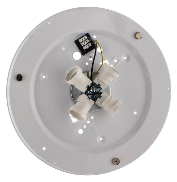 Lampa sufitowa Rondo TK Lighting, możliwość ściemniania, brązowy / rdzawy, sypialnia, tkanina / materiał / jedwab, nowoczesny