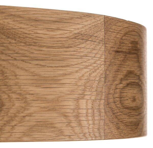 Lampa sufitowa Cleo TEMAR LIGHTING, możliwość ściemniania, jasne drewno, salon / jadalnia, drewno, nowoczesny