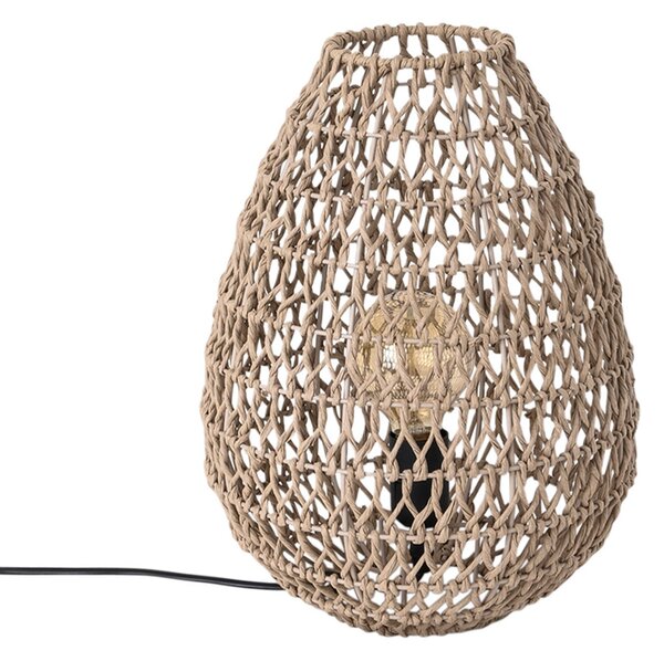 Lampa Stołowa Watt & Veke, drewniany, salon, papier | karton, skandynawski