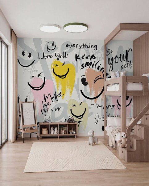 Fototapety Emotikony i napisy, Fototapety Młodzieżowe, w04174 : Uwalls.pl