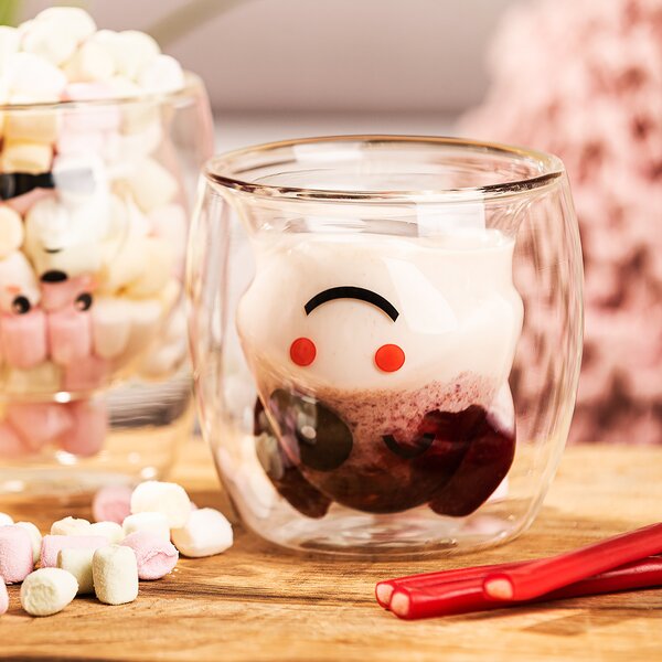 4Home Szklanka termiczna Hot&Cool Happy Cow 210 ml, 2 szt