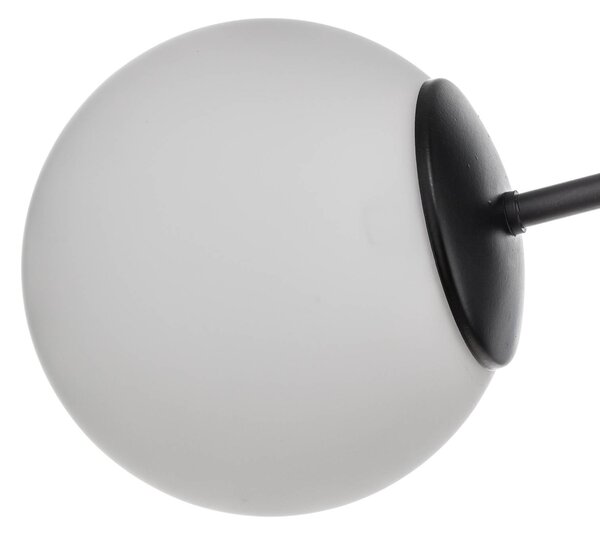 Lampa sufitowa Pregos 4 EMIBIG LIGHTING, możliwość ściemniania, czarny, przedpokój, metal, nowoczesny