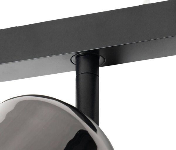Spot LED Lindby 48 V Lumaro, szary, Ø 8,2 cm, aluminium, ściemniany Lumaro 48V Lindby, możliwość ściemniania, aluminiowy / szary / cynkowy, salon / jadalnia, aluminium, nowoczesny