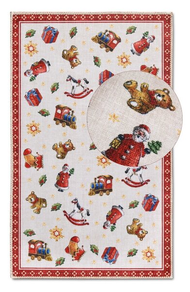 Czerwony dywan ze świątecznym motywem 50x80 cm Red Christmas – Villeroy&Boch