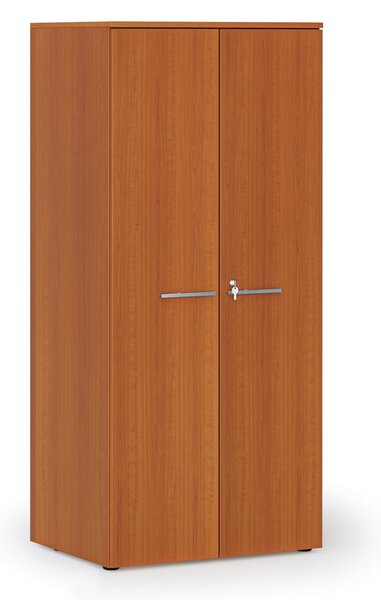 Szafa biurowa z drzwiami PRIMO WOOD, 1781 x 800 x 600 mm, czereśnia
