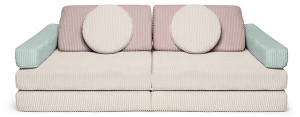 Modułowa sofa do pokoju dziecka plac zabaw Pure CORDUROY Lollipop