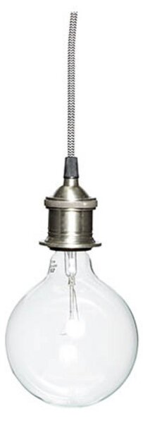 Lampa Wisząca Hübsch, szary, salon, metal