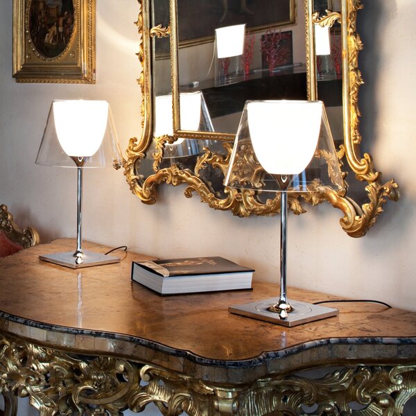 Lampa Stołowa FLOS, KTRIBE, ściemnialny, transparentny, salon, tworzywo sztuczne, design