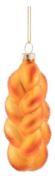 Szklana ozdoba świąteczna 3,5 cm Plait Bread – Sass & Belle