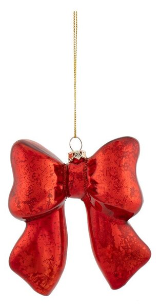 Szklana ozdoba świąteczna 3,5 cm Bow – Sass & Belle