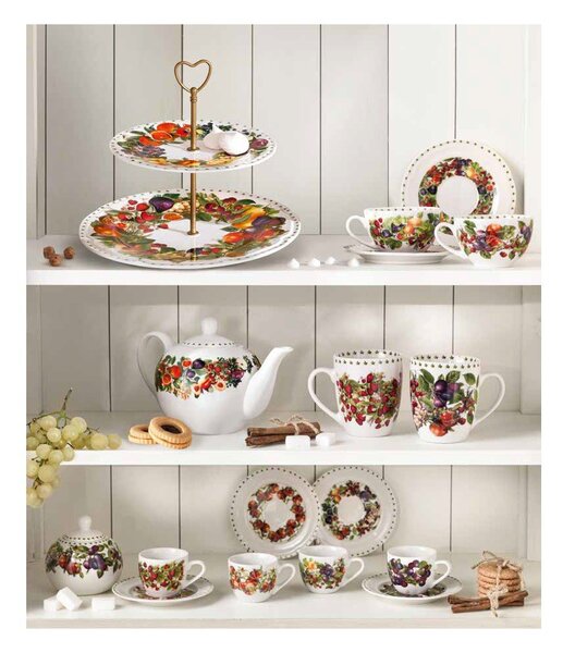 Białe filiżanki zestaw 4 szt. new bone china 90 ml Le Primizie – Brandani
