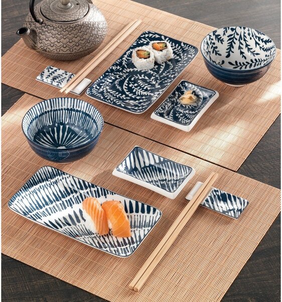 Porcelanowy zestaw do sushi 12 szt. – Brandani