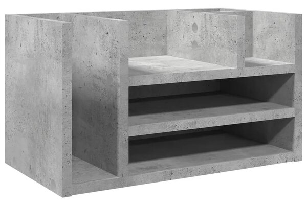 Klasyczny stojący organizer na biurko beton D1-A14
