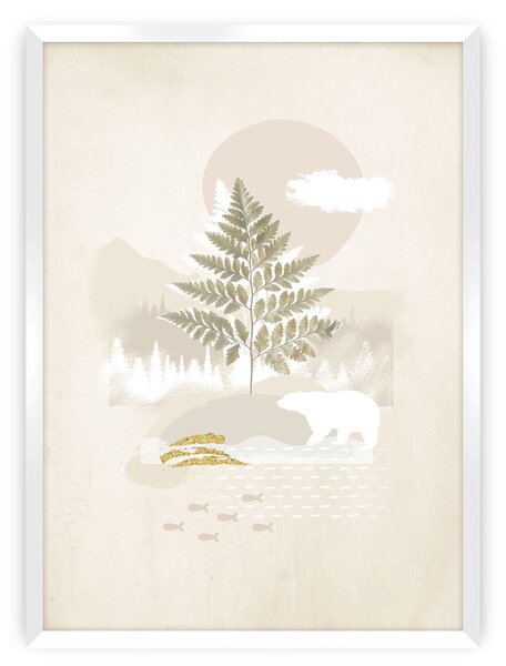 Plakat Beige Abstract II